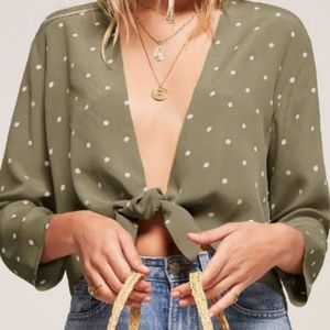 Reformation Casablanca Top